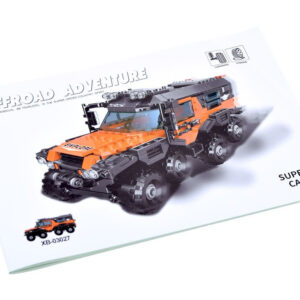 Techniniai dideli kaladėlių visureigio rinkiniai, 529 dalys ZA3467 - Image 4