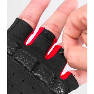 Rockbros S169BR S dviratininko pirštinės su gelio įdėklais – juodos ir raudonos - Image 7