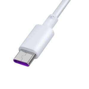 Devia laidas Shark EC306 USB - USB-C 1,5 m 5A baltas - Image 3