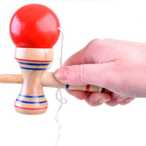 Medinis „Kendama“ arkadinis žaidimas, medinis žaislas GR0462 - Image 3