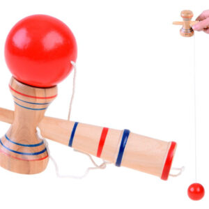 Medinis „Kendama“ arkadinis žaidimas, medinis žaislas GR0462 - Image 7