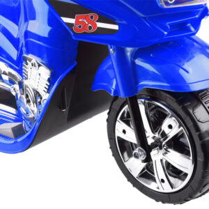Motociklas su įkraunama baterija ir spalvingais LED žibintais PA0241 - Image 7