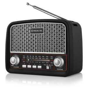 Radijas REAL-EL X-520 juodos spalvos - Image 3
