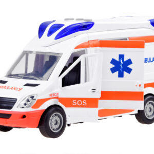 Greitosios pagalbos automobilis + neštuvai Greitosios pagalbos automobilis su garsu ZA3835 - Image 2