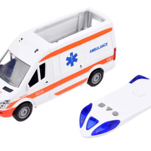 Greitosios pagalbos automobilis + neštuvai Greitosios pagalbos automobilis su garsu ZA3835 - Image 3