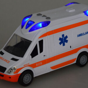 Greitosios pagalbos automobilis + neštuvai Greitosios pagalbos automobilis su garsu ZA3835 - Image 5