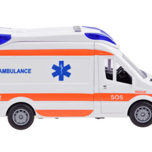 Greitosios pagalbos automobilis + neštuvai Greitosios pagalbos automobilis su garsu ZA3835 - Image 4