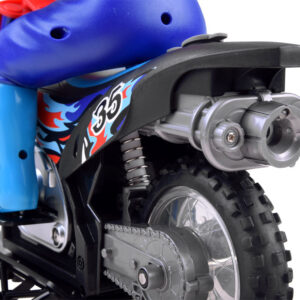 Krosinis motociklas CROSS dūmai šviesa garsas RC0564 - Image 5