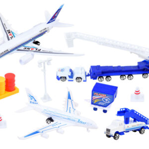 AIRPORT rinkinys, lėktuvai, transporto priemonės, modeliai ZA3893 - Image 7