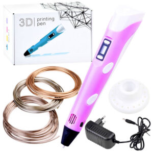 3D rašiklis magic pen 3D + papildymai ZA3932