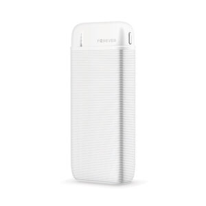 Forever išorinė baterija TB-100M 10000 mAh balta