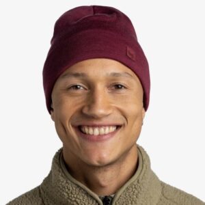 Buff Midweight Merino Wool Kepurė Raudonas - Image 2