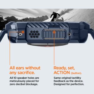 Spigen RUGGED ARMOR ”PRO” APPLE WATCH ULTRA 1 / 2 / 3 / 4 (49 MM) TAMSIAI MĖLYNAS - Image 16