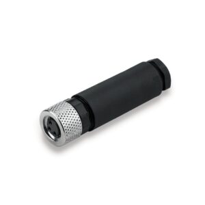 M8 lizdas 3pin, tiesus, 3.5-5mm kabeliui, IP67