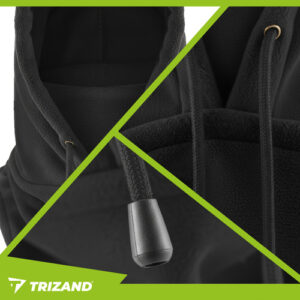 Žieminis šalikas - juodas Trizand 26127 - Image 3