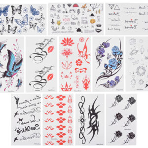 TATUIRUOTĖS vaikams blizgančios didelis rinkinys ZA4170 - Image 5