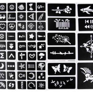 TATUIRUOTĖS vaikams blizgančios didelis rinkinys ZA4170 - Image 4