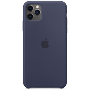 Silikoninis dėklas iPhone 11 Pro Max - Midnight Blue
