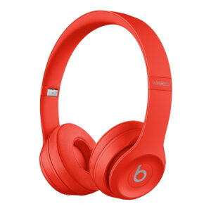 Beats Solo 3 belaidės ausinės – Citrus Red