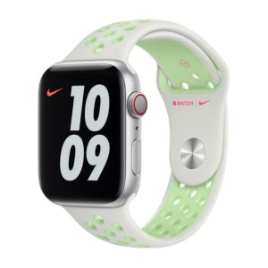 Nike sportinė apyrankė, skirta Watch | 44/45/46/49 mm – dydis S/M/L – Spruce Aura / Vapor Green