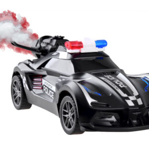Nuotoliniu būdu valdomas policijos automobilis su dūmų ir šviesos efektais RC0596 - Image 3