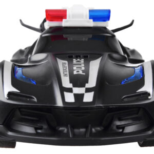 Nuotoliniu būdu valdomas policijos automobilis su dūmų ir šviesos efektais RC0596 - Image 5