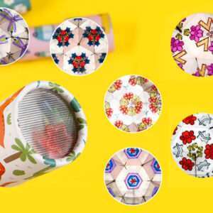 Spalvingas KALEIDOSKOPAS vaikams, besisukantis ZA4389 - Image 5