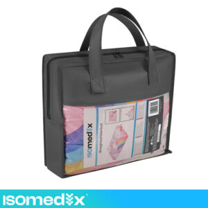 Isomedix rožinė svorinė antklodė 100x150 3kg - Image 2