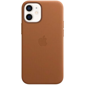 Odinis dėklas MagSafe, skirtas iPhone 12 Mini – Saddle Brown