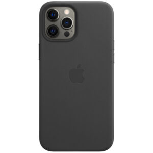 Odinis dėklas MagSafe, skirtas iPhone 12 Pro Max – Juodas