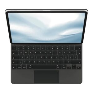 Magic Keyboard, skirtas iPad Air 13 colių (2026) M4 / (2025) M3 / (2024) M2 – QWERTZ / DE – Juoda