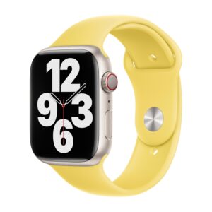 Sportinė apyrankė, skirta Watch | 38/40/41/42 mm – dydis S/M/L – citrinos geltonumo (Lemon Zest)