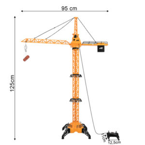 Nuotoliniu būdu valdomas kranas/keltuvas 128 cm - Image 4