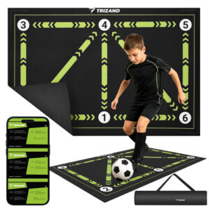 Trizand 60x90cm futbolo treniruočių kilimėlis