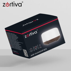 Aroma difuzorius - LED drėkintuvas su nuotolinio valdymo pultu Zortiva - Image 2