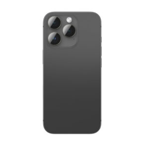 AmazingThing AR aliumininis 3 lęšių stiklas su kameros lęšių rėmeliu, skirtas iPhone 16 Pro / 16 Pro Max – juodas - Image 3