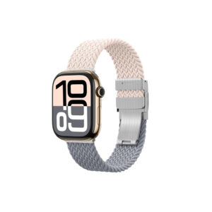 2 vnt. „AmazingThing Blend Band“ dirželių rinkinys, skirtas Apple Watch 45/46/49mm – rožinė-pilka/rožinė - Image 3