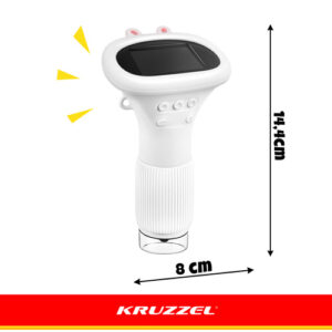 Kruzzel 1000x baltas edukacinis mikroskopas - Image 3
