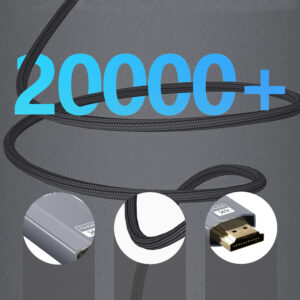 Wozinsky WCCH-01 USB-C – HDMI 4K 60Hz laidas 1.8m – Juodas - Image 8