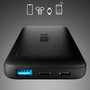 SBS Infinity išorinė baterija 10000mAh 10W LiFePo₄ USB-A USB-C – Juoda - Image 6