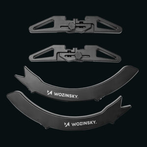 Wozinsky WSR-02 dviračių stovas, stabilus, dviračių ratams - juodas - Image 7