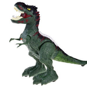 Gestais valdomas dinozauras + RC nuotolinio valdymo pultas 2in1 kvėpuoja, riaumoja, šviečia, šoka RC0625 ZI - Image 3