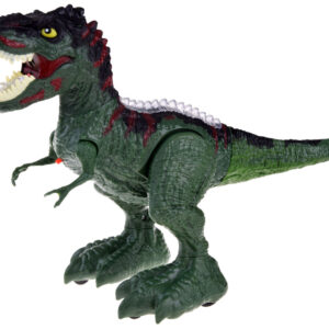Gestais valdomas dinozauras + RC nuotolinio valdymo pultas 2in1 kvėpuoja, riaumoja, šviečia, šoka RC0625 ZI - Image 4