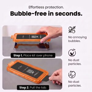 PRIVATUMĄ UŽTIKRINANTIS STIKLAS TECH-PROTECT QUICK SET SPY+ 2-PACK iPhone 18 Pro PRIVACY - Image 14