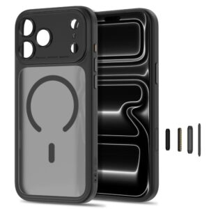 TECH-PROTECT MAGPEAK MagSafe CC iPhone 17 Pro / 18 Pro MATINIS juodos spalvos - Image 3