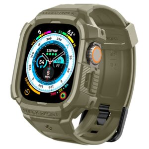 Spigen Rugged Armor ”PRO” APPLE WATCH ULTRA 1 / 2 / 3 / 4 (49 MM) VINTAGE KHAKI