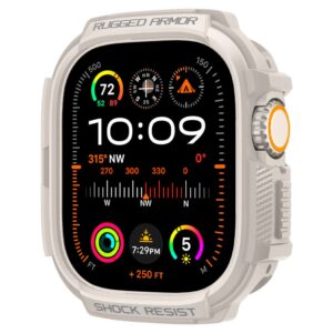 Spigen Rugged Armor APPLE WATCH ULTRA 1 / 2 / 3 / 4 (49 MM) DUNE BEIGE - Image 2