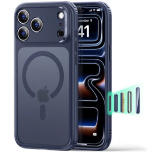 ESR CLASSIC HYBRID MagSafe iPhone 17 Pro Max / 18 Pro Max MATINĖ MĖLYNA