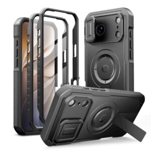 TECH-PROTECT KEVLAR MagSafe 2-SET iPhone 17 Pro / 18 Pro juodos spalvos