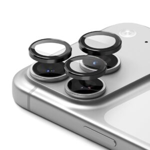 FOTOAPARATO APSAUGA RINGKE CAMERA FRAME PROTECTOR 2-PACK iPhone 18 Pro / Pro Max JUODA - Image 2